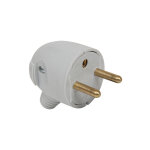 Debflex - fiche male 2p + t 16a lateral portefeuille gris - 713360