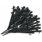 Debit d'eau reglable de goutteurs a 360 �, systeme d'irrigation, 50pcs