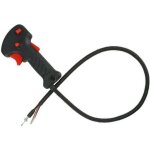 D�broussailleuse, coupe - tuyau, poign�e de commande, interrupteur, g�chette d'acc�l�rateur, c�ble, fourniture ...