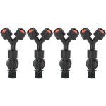 Debuns - 4pcs anti - gouttes double t�te de pulv�risation, accessoires pour pulv�risateur �lectrique ...