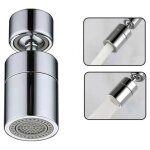 Debuns - a�rateur de robinet(argent), 360� pivotant embout robinet cuisine, 2 modes mousseur robinet ...