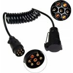 Debuns - c�bles d'extension pour remorques 2m c�blage prise caravane rallonge spirale c�ble pour v�hicules. ...