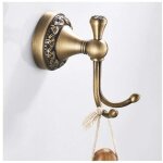 Debuns - mat�riel de salle de bain, pendentif, base europ�enne, pat�re murale, en laiton, r�tro. .