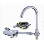 Debuns - mitigeur de lavabo robinet � p�dale ensemble de robinets de lavabo de laboratoire m�dical / ...