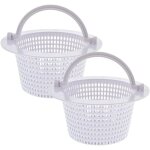 Debuns - panier rond pour skimmer de piscine hors sol, avec poign�e pour un retrait facile, paquet de ...