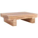 Debuns - pouf et repose - pieds, marchepied de chevet en bois pour repose - pieds mobile polyvalent int�rieur ...