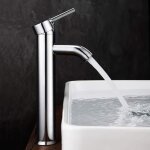 Debuns - robinet lavabo, salle bain avec haut mitigeur lavabo pour lavabo ou vasque de salle bain, chaude ...