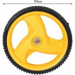 Debuns - roue arrire 293mm 78 dents pour craftsman, partner, electrolux, mcculloch, rally et autres ...