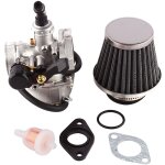 Carburateur pz19 avec filtre  air filtre  carburant pour 50cc - 125cc dirt bike atv scooter cyclomoteur, ...