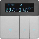 Decdeal - i8 thermostat programmable intelligent thermostat numrique thermostat d'ambiance chauffage ...