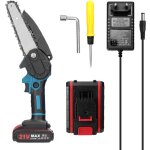 Decdeal - scies d'�lagage �lectriques 21v 6 pouces, petite tron�onneuse � fendre le bois, pour verger ...