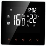 Decdeal - thermostat de chauffage mural thermostat intelligent � programmation hebdomadaire ecran tactile ...