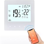 Decdeal - thermostat wifi intelligent tuya 16a, affichage lcd programmable num�rique, contr�leur de temp�ratur ...