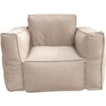 Canap� modulable 2 places 90x75x65cm ? tissu olefin ext�rieur ? garnissage haute qualit� ? coussins inclus ...