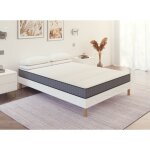 Deco in paris - ensemble 160x200 sommier tapissier & matelas en mousse 15 cm - Deco in paris - ensemble 160x200 sommier tapissier & matelas en mousse 15 cm -