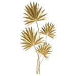 D�co murale m�tal feuille feel 39 x 73 cm atmosphera
