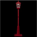 Fric lights and christmas - dco de nol lampadaire rouge lumineux et musical avec personnage h 180 ...