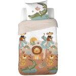 Parure de lit enfant savane - 100% coton 57 fils / cm�