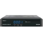 Dcodeur rcepteur satellite hd servimat vega 3 tntsat ? carte tntsat incluse, timeshift, ports hdmi, ...