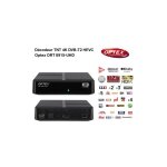 Dcodeur tnt 4k box - dvb - t2 hevc optex ort 8915 - uhd rception de qualit, enregistrement programme, ...