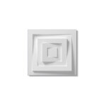 B22 decoflair rosace polystyr�ne expans� 300 x 300 x 34 - 1 pi�ce