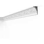 Decoflair - e25 moulure de plafond polystyrne expans 80 x 50 x 2000 - 1 pice
