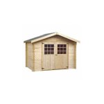 Dcor et jardin - abri de jardin en bois flodova. 28 mm, 300 x 200 cm. 5, 9 m