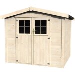 Décor et jardin - abri de jardin bois marly 230x217cm - surface utile : 4, 99 m² - Épaisseur : 28 mm ... Décor et jardin - abri de jardin bois marly 230x217cm - surface utile : 4, 99 m² - Épaisseur : 28 mm ...