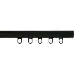 Secodir - decorail - tringle rail pour rideau en aluminium l. 3, 50 m coloris - noir Secodir - decorail - tringle rail pour rideau en aluminium l. 3, 50 m coloris - noir