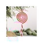 Dcoration de canne de nol en acrylique, petite canne, pendentif de bonbons en acrylique, dcoration ...