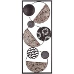 Dcoration murale ethnique en mtal noir 25  61 cm ? atmosphera, crateur d'intrieur