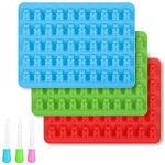 D�coration de no�l 3 pi�ces moule � bonbons en silicone moules � oursons en silicone moules en silicone ...