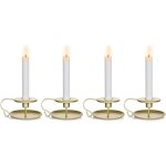 D�coration de no�l bougeoir conique bougeoirs en chandelier, bougeoirs de table en or pour la c�r�monie ...