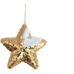 D�coration pour sapin de no�l en sequin etoile