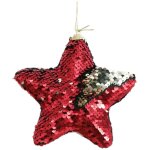 D�coration pour sapin de no�l en sequin etoile