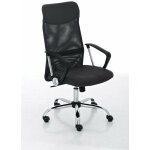 D�coshop26 - fauteuil chaise de bureau en maille gris avec 5 roulettes bur10024