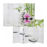 Décoshop26 - paravent 6 panneaux pans séparateur de pièce 180x240cm motif orchidee par04024 Décoshop26 - paravent 6 panneaux pans séparateur de pièce 180x240cm motif orchidee par04024