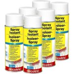 Sprays isolants decotric neutralise toutes taches d'humidits et de nicotines 400 ml (pack de 6) conditionneme ...