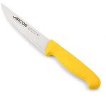 Couteau de cuisine arcos couleur - prof 290500 en acier inoxydable nitrum et mango polypropylne jaune ...