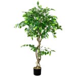 Decovego - ficus plante artificielle 120 cm Decovego - ficus plante artificielle 120 cm