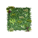 Dcoweb - mur vgtal synthtique - balade printanire - intrieur et extrieur - 1m x 1m