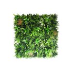 Mur végétal synthétique - forêt tropicale - intérieur et extérieur - 0, 5 m x 0, 5 m Mur végétal synthétique - forêt tropicale - intérieur et extérieur - 0, 5 m x 0, 5 m