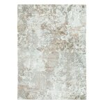 Décoweb - tapis doux en velours - archi - blanc marbré marron et camel - 120 x 170 cm Décoweb - tapis doux en velours - archi - blanc marbré marron et camel - 120 x 170 cm