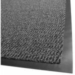 D�coweb - tapis paillasson pour porte d'entr�e - anthracite - 80 x 120 cm