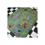 D�coweb - tapis de jeu enfant - circuit de voiture - ville - 145 x 200 cm