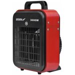 Chauffage �lectrique dedra 3000w - 3 modes de fonctionnement, 400m3 / h
