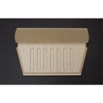 Kaminxpert - dflecteur pour poles  chemine 9 air de aduro - vermiculite - dimensions d'encastrement ...
