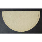 D�flecteur pour po�les � chemin�e faro de justus - vermiculite - dimensions d'encastrement parfaitement ...