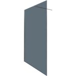 Ondee zen - paroi de douche italienne - verre trempé 8mm - sérigraphie fumé - 120x200cm Ondee zen - paroi de douche italienne - verre trempé 8mm - sérigraphie fumé - 120x200cm