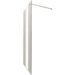Ondee - zen - paroi de douche italienne - verre tremp� 8mm - s�rigraphie miroir - 120x200cm
